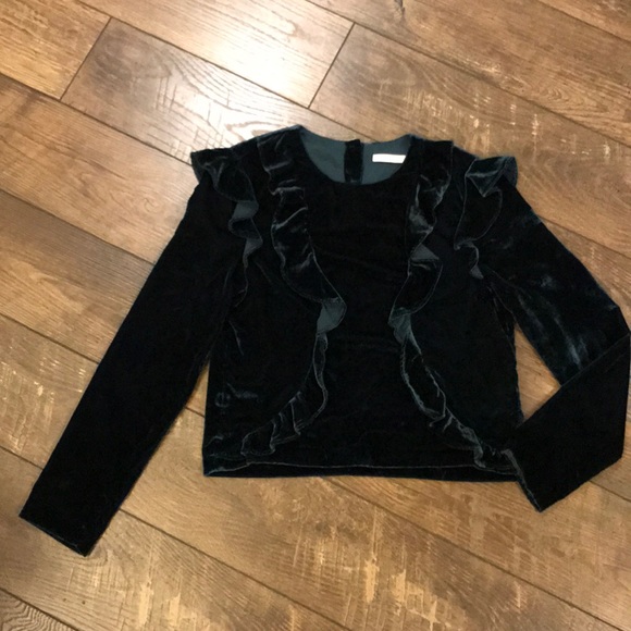 Zara Jade Velvet Top - Picture 4 of 8